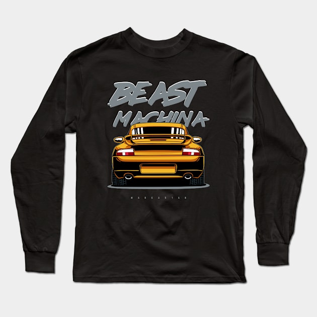 911 GT3 Long Sleeve T-Shirt by Markaryan